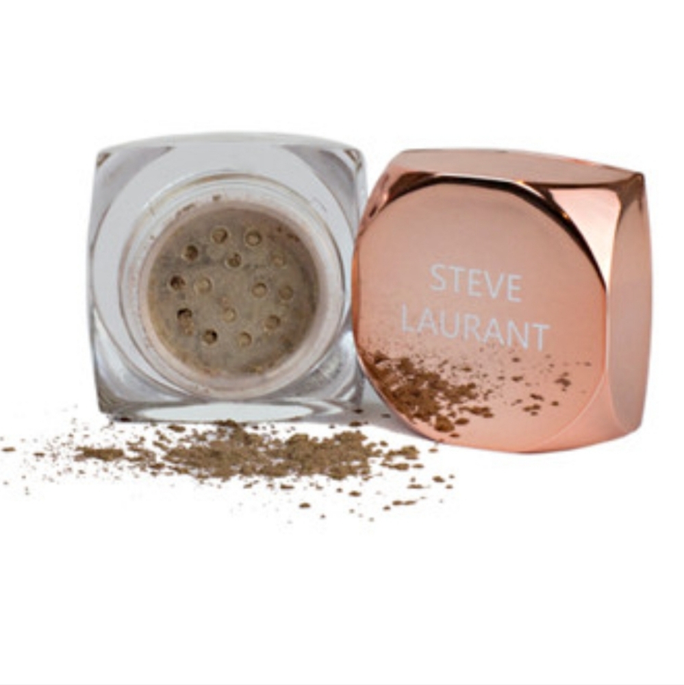 Steve Laurant Loose Powder Eyeshadow Highlighter Antique Olive